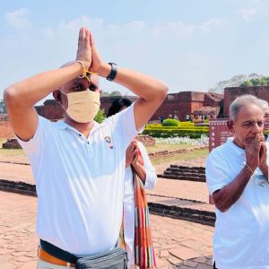 India – Rajgir with most ven digana sugawansha thero